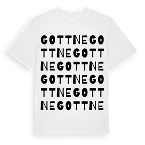 Gottne ordlek t-shirt – ekologisk bomull t-shirt från Pinshirt