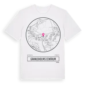 Granloholms Centrum t-shirt – ekologisk bomull t-shirt från Pinshirt
