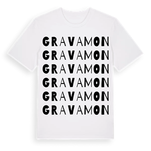 Gravamon ordlek t-shirt – ekologisk bomull t-shirt från Pinshirt