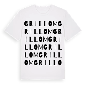 Grillom ordlek t-shirt – ekologisk bomull t-shirt från Pinshirt