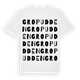 Gropudden ordlek t-shirt