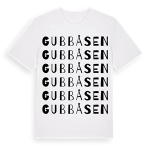 Gubbåsen ordlek t-shirt – ekologisk bomull t-shirt från Pinshirt