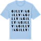 Blue Soul t-shirt med Gullvik ordlek t-shirt