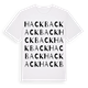 Hackback ordlek t-shirt