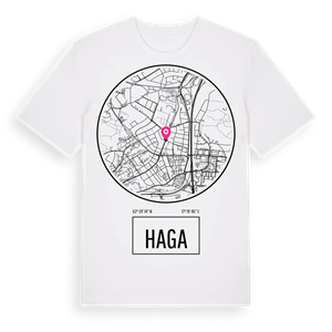 Haga t-shirt – ekologisk bomull t-shirt från Pinshirt