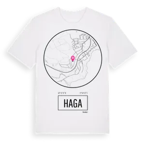 Haga t-shirt – ekologisk bomull t-shirt från Pinshirt