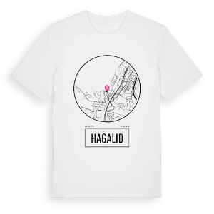 Hagalid t-shirt – ekologisk bomull t-shirt från Pinshirt