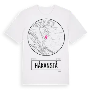 Håkanstå t-shirt – ekologisk bomull t-shirt från Pinshirt