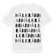 Hålbrännan ordlek t-shirt