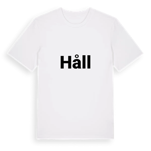 Håll fetstil t-shirt – ekologisk bomull t-shirt från Pinshirt