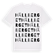 Hällberget ordlek t-shirt