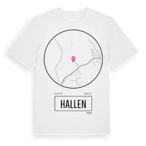 Hallen t-shirt – ekologisk bomull t-shirt från Pinshirt