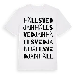 Hällsvedjan ordlek t-shirt – ekologisk bomull t-shirt från Pinshirt