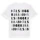 Hälsinggrubban ordlek t-shirt