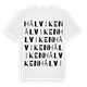 Hålviken ordlek t-shirt