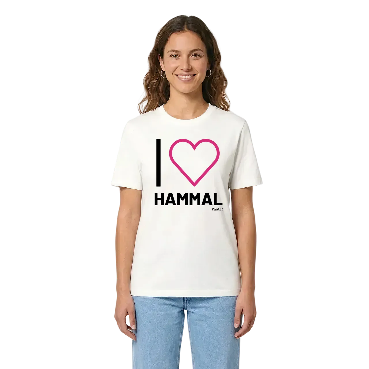 Jag älskar Hammal t-shirt stort tryck i miljö