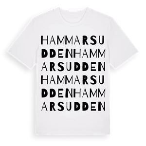 Hammarsudden ordlek t-shirt – ekologisk bomull t-shirt från Pinshirt