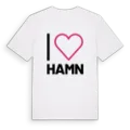 Jag älskar Hamn t-shirt stort tryck