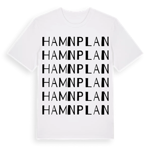 Hamnplan ordlek t-shirt – ekologisk bomull t-shirt från Pinshirt