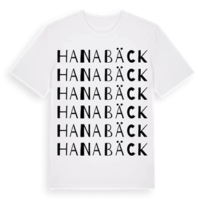 Hanabäck ordlek t-shirt – ekologisk bomull t-shirt från Pinshirt