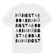 Hängstabodarna ordlek t-shirt