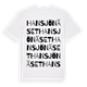 Hansjönäset ordlek t-shirt