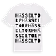 Hässeltorp ordlek t-shirt