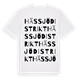 Hässjö distrikt ordlek t-shirt