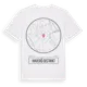 White t-shirt med Haverö Distrikt t-shirt