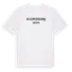 White t-shirt med Helgumsbodarna i Sverige t-shirt