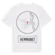 White t-shirt med Hemmanet t-shirt