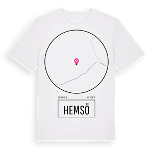 Hemsö t-shirt – ekologisk bomull t-shirt från Pinshirt