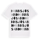 Hinnsjösand ordlek t-shirt