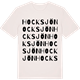 Vintage White t-shirt med Hocksjön ordlek t-shirt