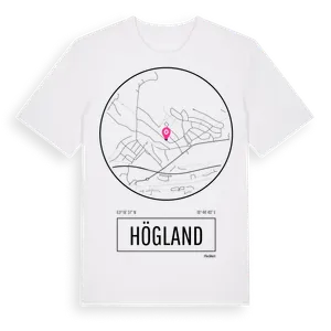 Högland t-shirt – ekologisk bomull t-shirt från Pinshirt