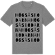 Mid Heather Gray t-shirt med Högsåsbodarna ordlek t-shirt