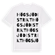 Högsjö distrikt ordlek t-shirt