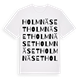Holmnäset ordlek t-shirt