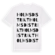 Holms distrikt ordlek t-shirt
