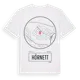 White t-shirt med Hörnett t-shirt