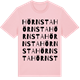 Pink Cotton t-shirt med Hörnsta ordlek t-shirt