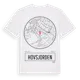 White t-shirt med Hovsjorden t-shirt