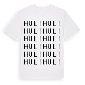 Huli ordlek t-shirt – ekologisk bomull t-shirt från Pinshirt