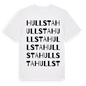 Hullsta ordlek t-shirt – ekologisk bomull t-shirt från Pinshirt
