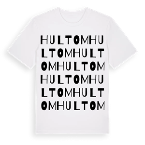 Hultom ordlek t-shirt – ekologisk bomull t-shirt från Pinshirt