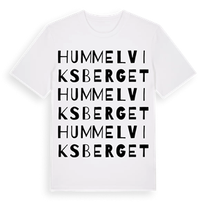Hummelviksberget ordlek t-shirt – ekologisk bomull t-shirt från Pinshirt
