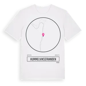 Hummelviksstranden t-shirt – ekologisk bomull t-shirt från Pinshirt