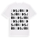 Idsjön ordlek t-shirt