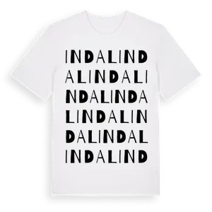 Indal ordlek t-shirt – ekologisk bomull t-shirt från Pinshirt
