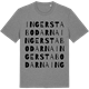 Mid Heather Gray t-shirt med Ingerstabodarna ordlek t-shirt